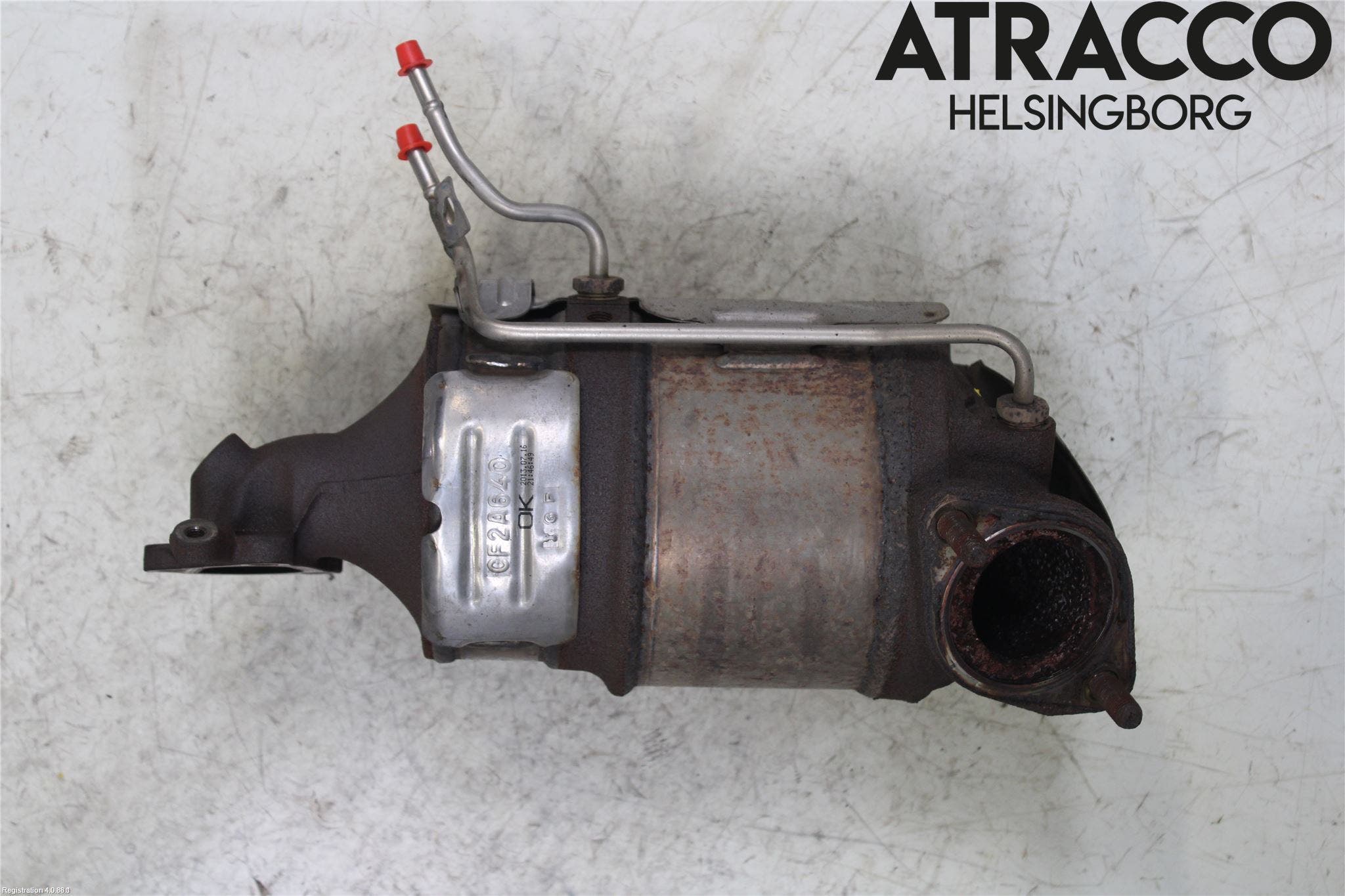 Kia VENGA 10-19 Avgas Partikelfilter