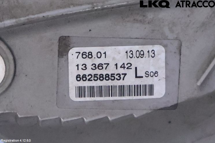 Opel ASTRA J 10-15 Blinkers Fram Vänster