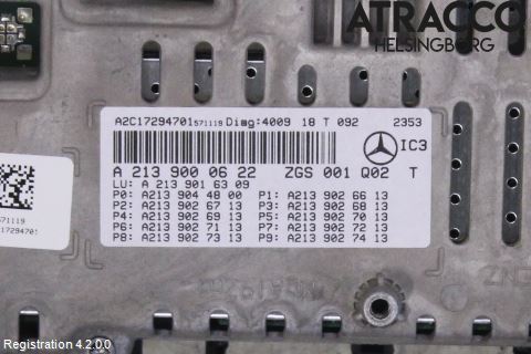 Mercedes-Benz MB E-KLASS (W213) 16-23 Instrument Komb