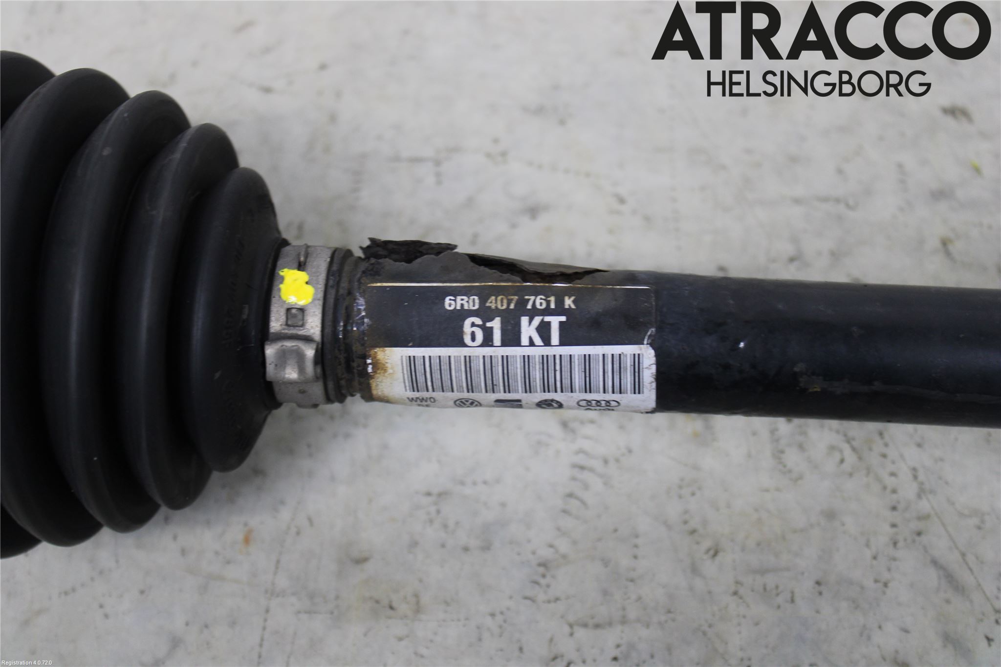 Seat TOLEDO 12-19 Drivaxel Fram Vänster
