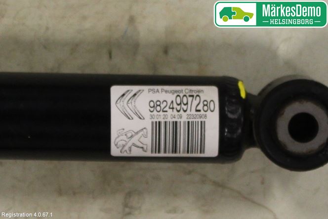 Citroen COTROEN C3 17-24 Stötdämpare Bak