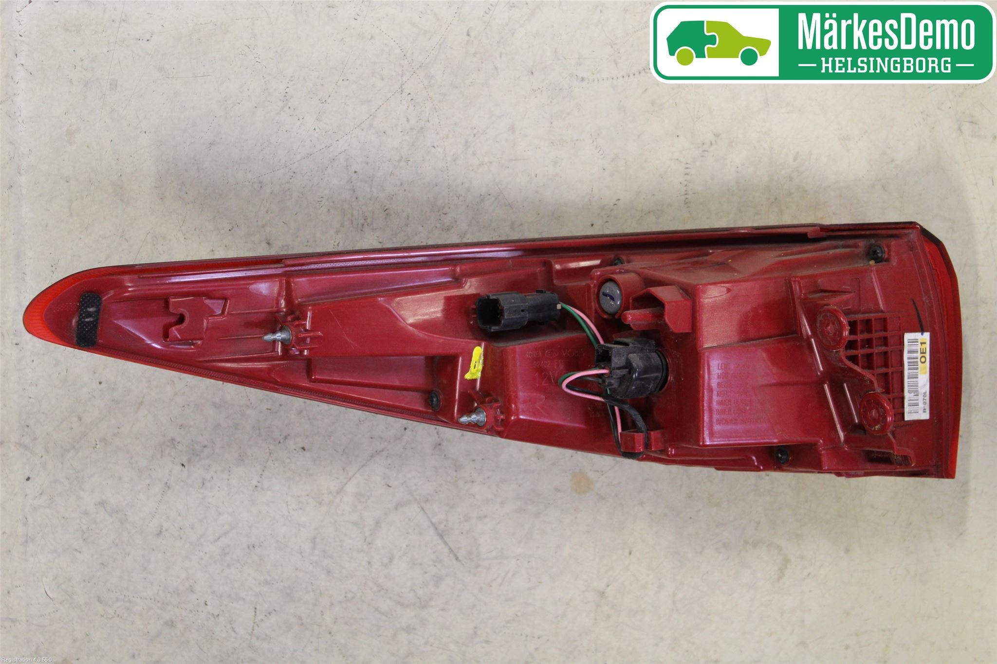 Kia SPORTAGE (QL) 16-21 Bakljus Höger