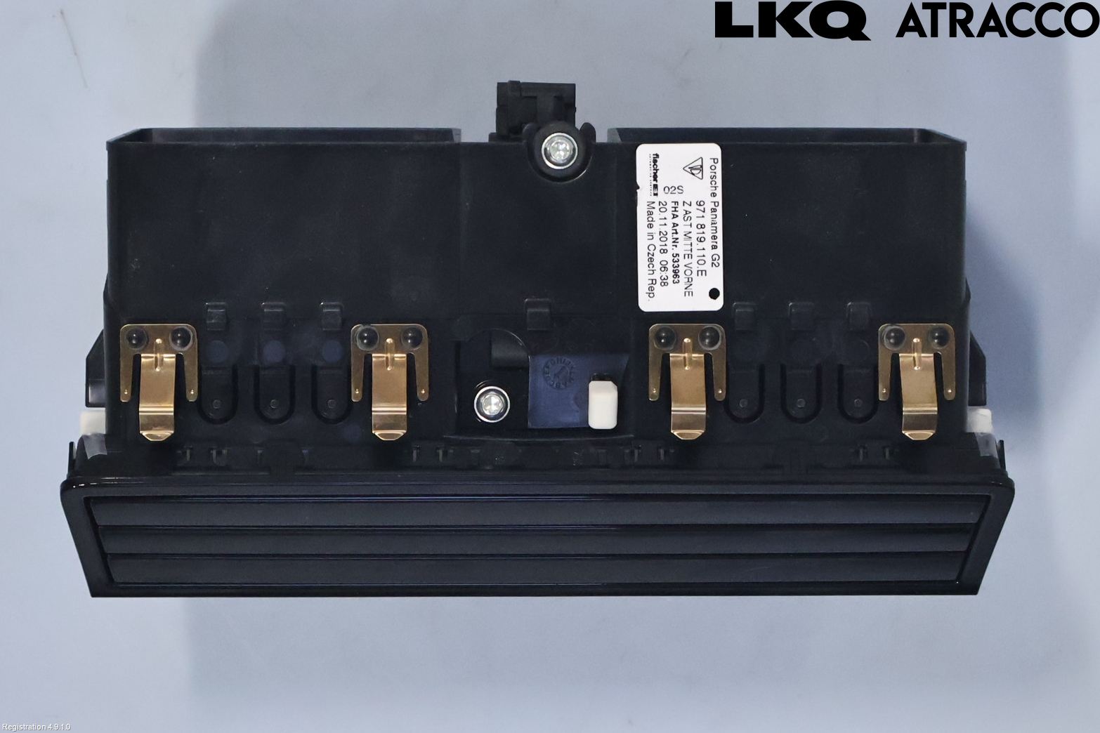 Porsche PANAMERA 09- Defrosterkanal-Munstycke