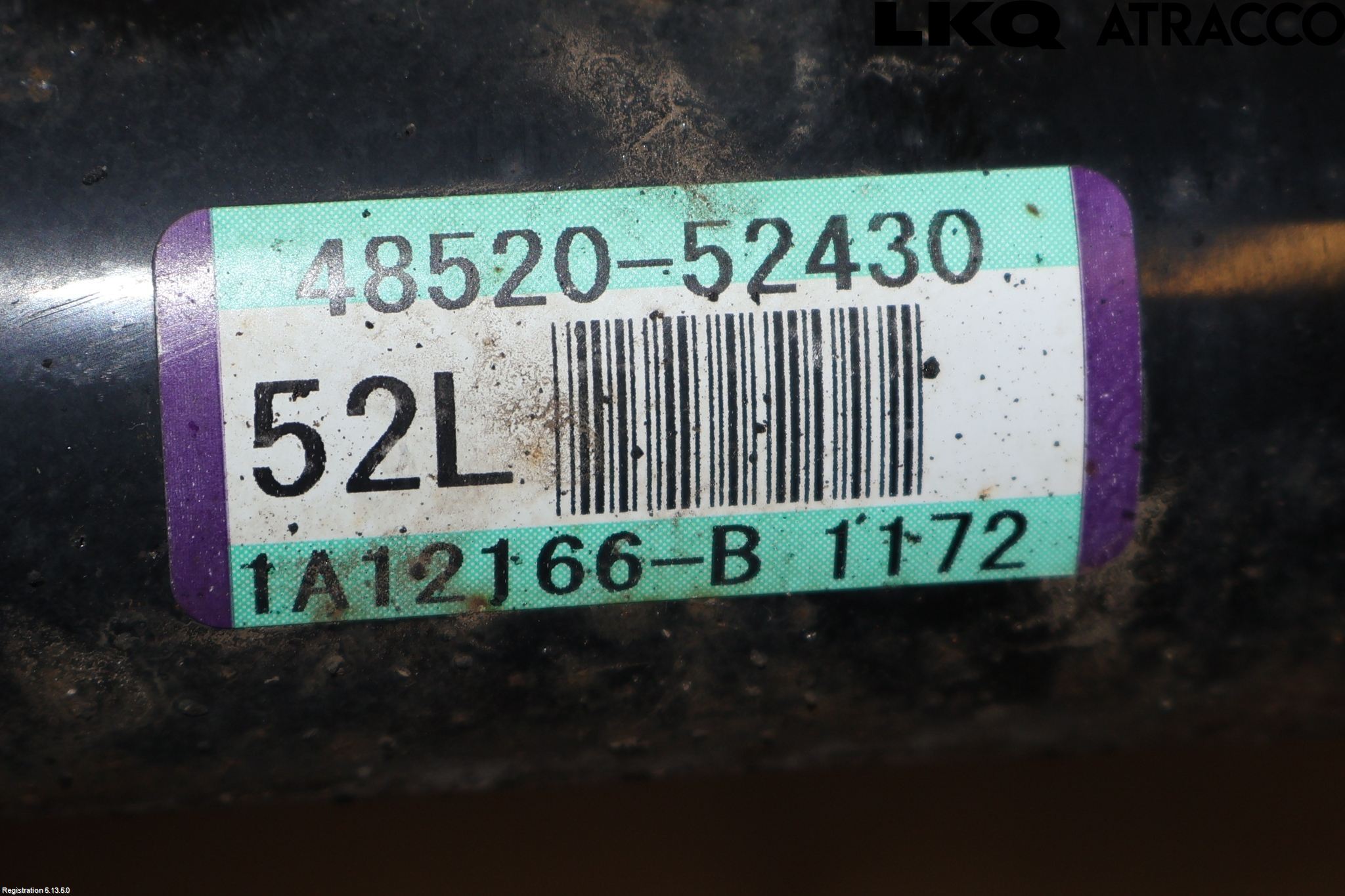 Toyota VERSO-S 11-16 Fjäderben Fram Vänster