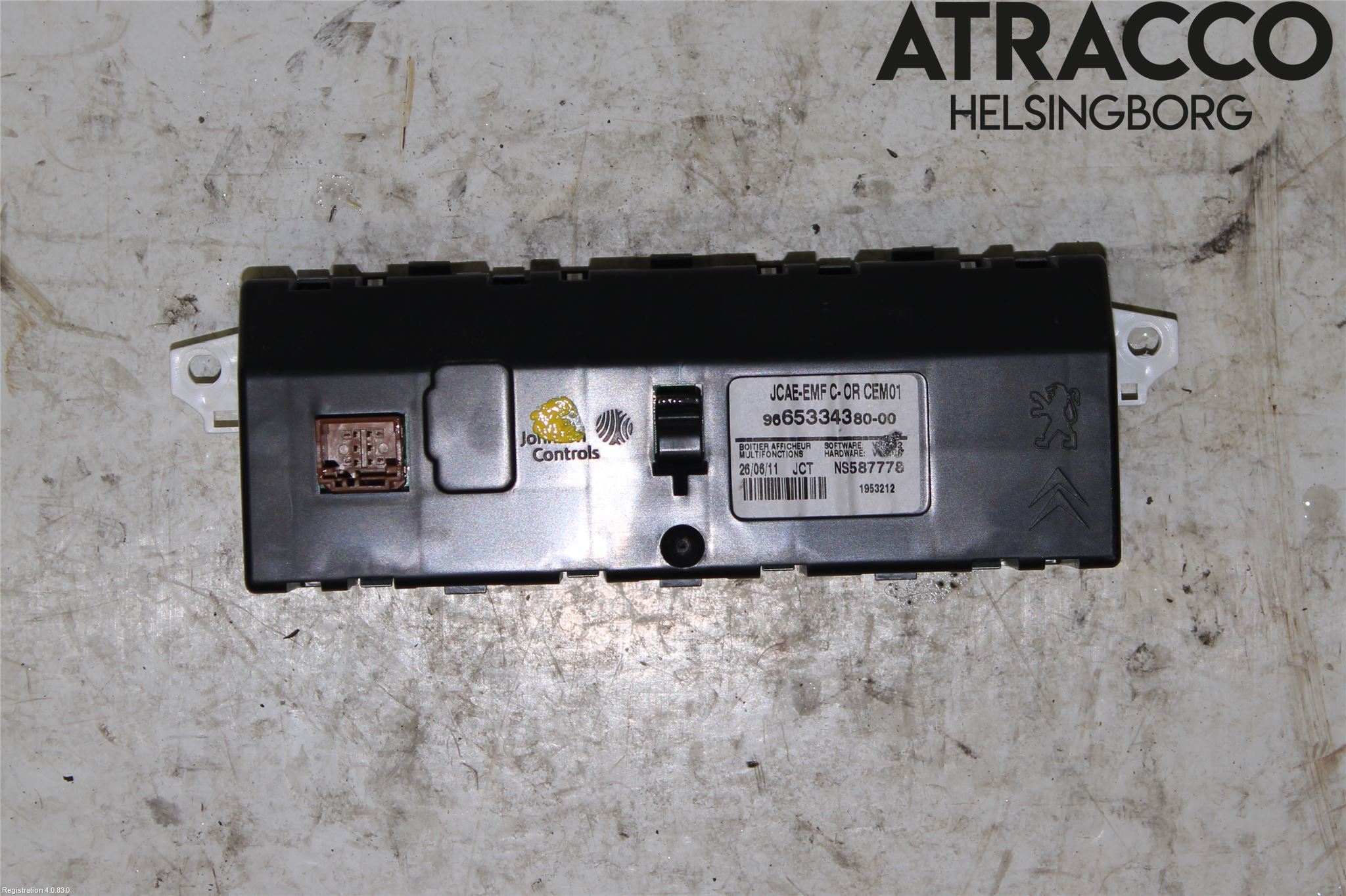 Peugeot 508 11-18 Multifunktionsdisplay