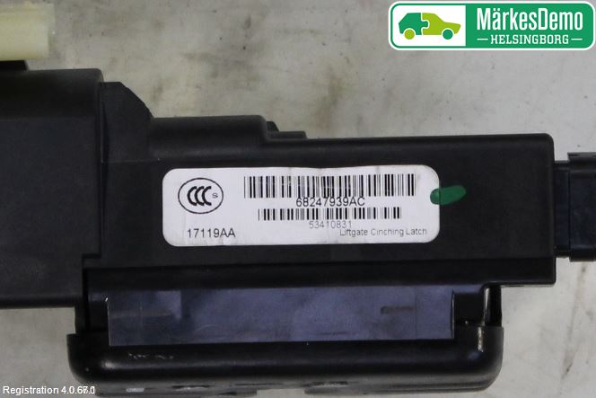 Jeep COMPASS Låskista Baklucka