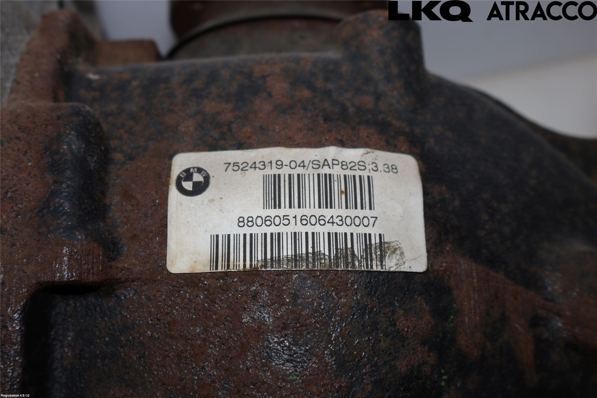 BMW 3 E90/91 SED/TOU 05-12 Bakväxel-Diff