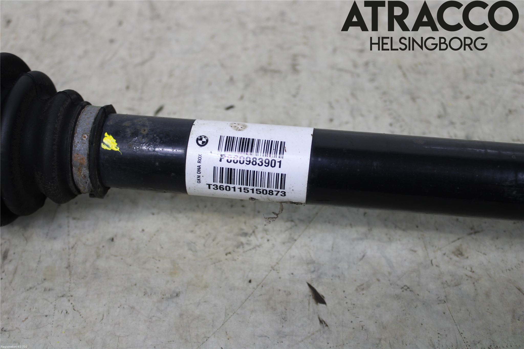 BMW X5 F15 13-18 Drivaxel Bak Vänster