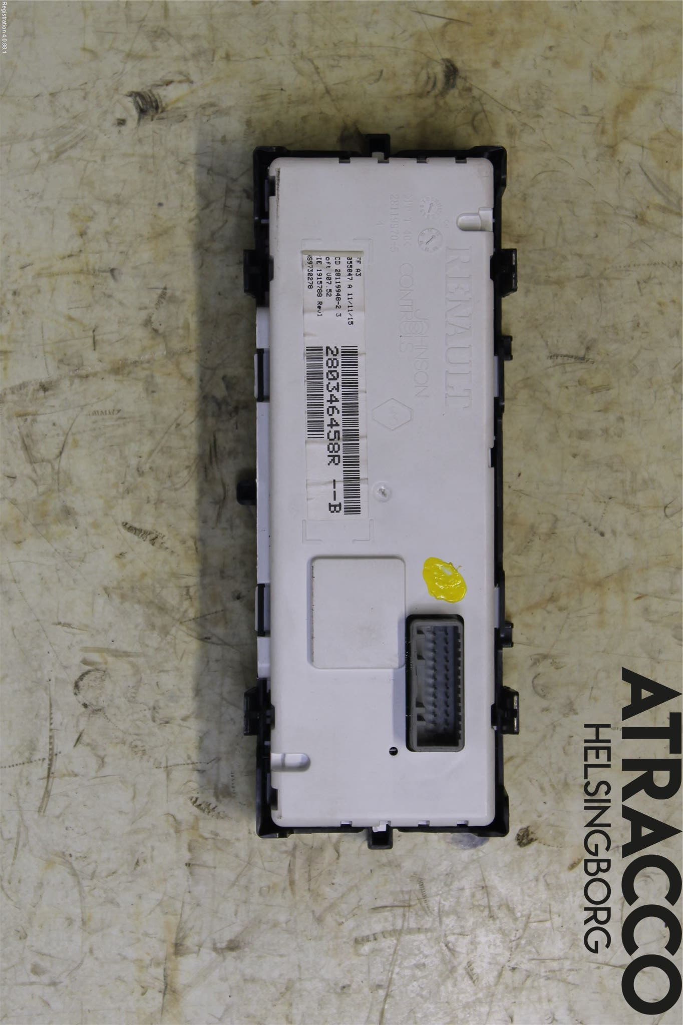 Renault MEGANE IV 16-23 Färddator