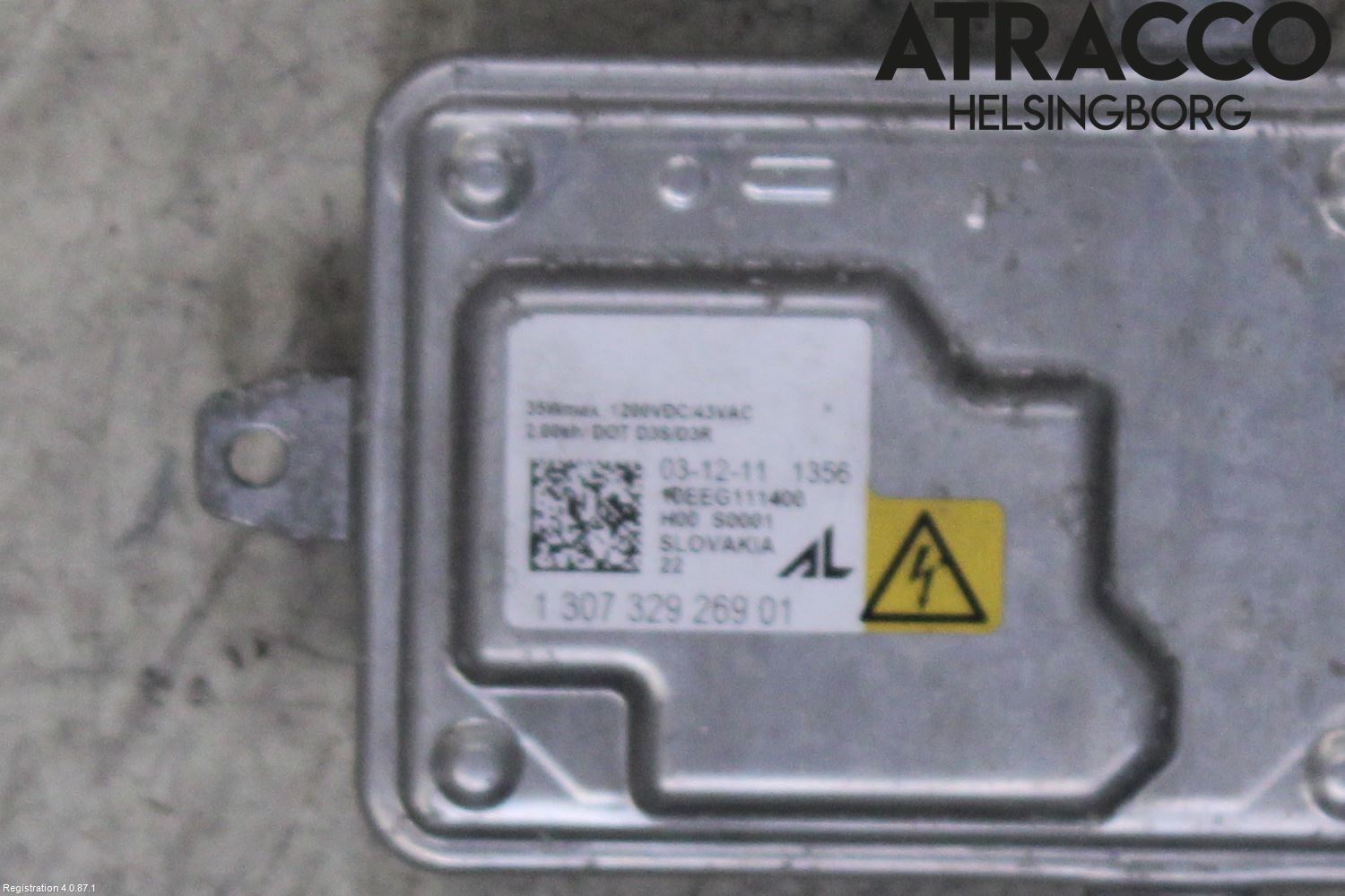 Volvo C30 10-13 Styrenhet Strålkastare