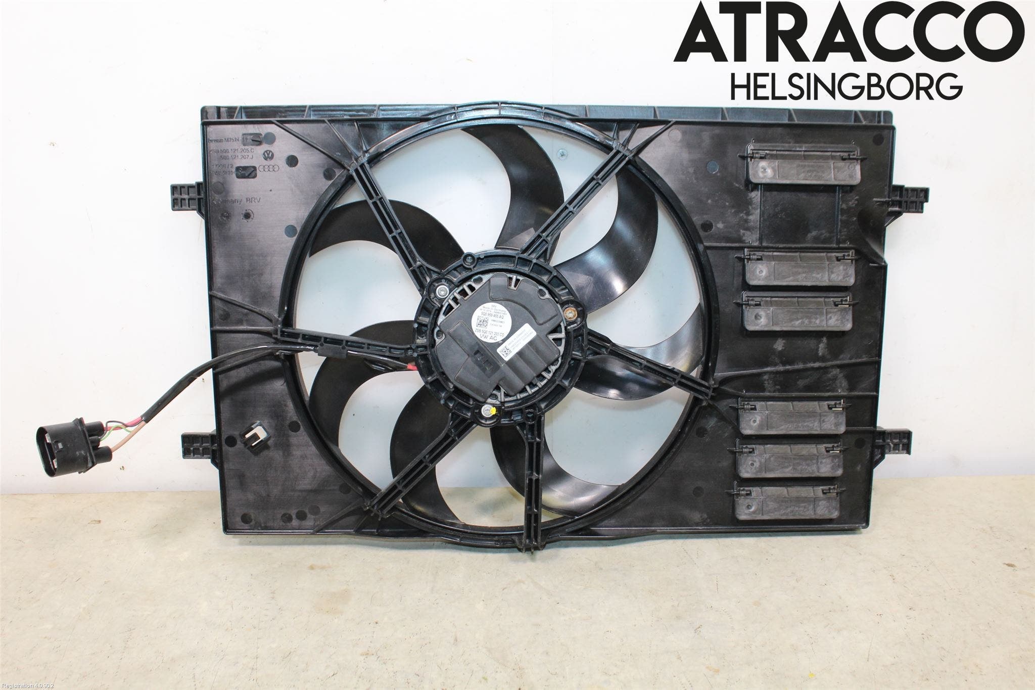 Volkswagen VW GOLF / E-GOLF VII 13-20 Kylfläkt El