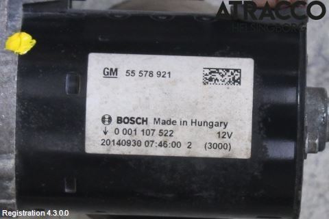 Opel CORSA D 07-14 Startmotor