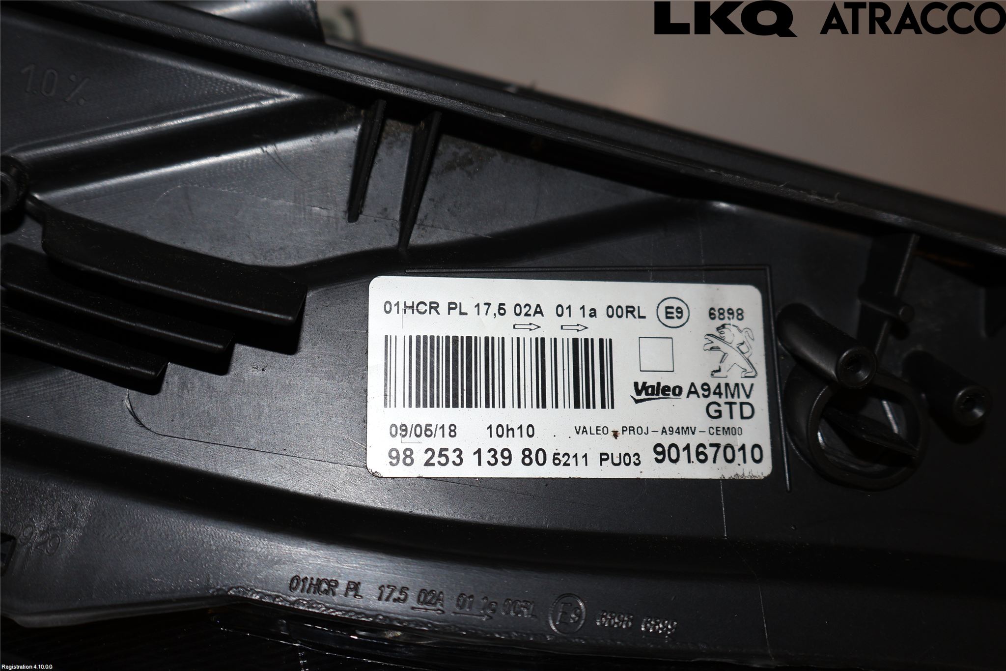 Peugeot 2008 13-20 Strålkastare Vänster