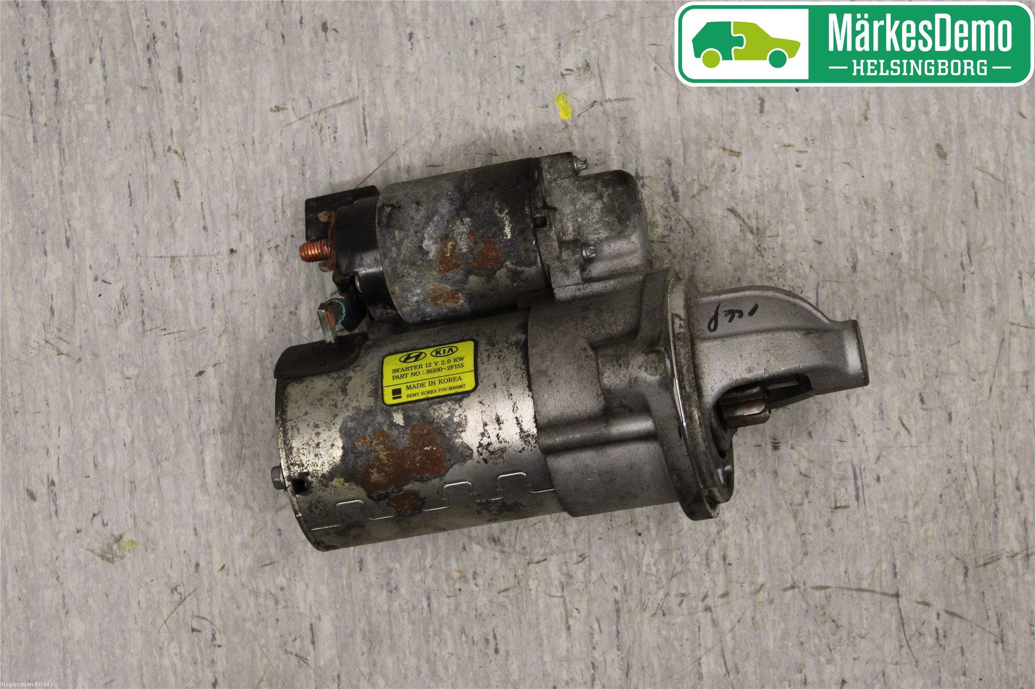 Hyundai SANTA FE 13-18 Startmotor Diesel