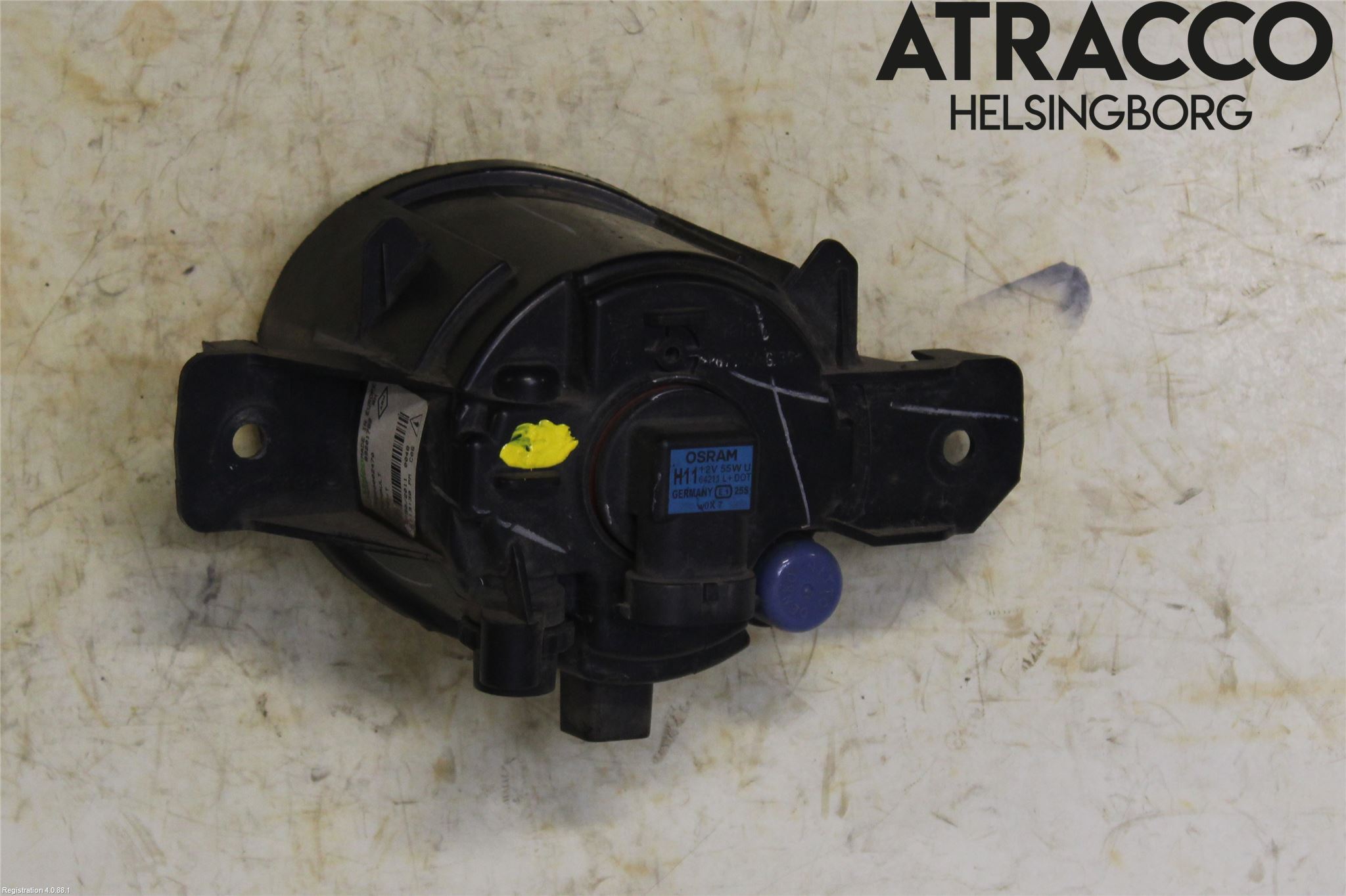 Renault CLIO III  09-12 Dimljus-Varselljus Fram