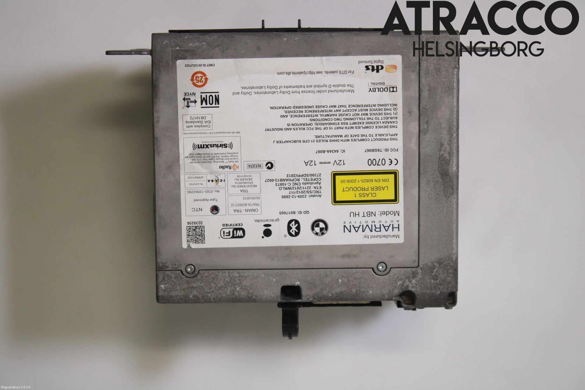 BMW X4 F26 14-18 Cd Radio - Multimediapanel