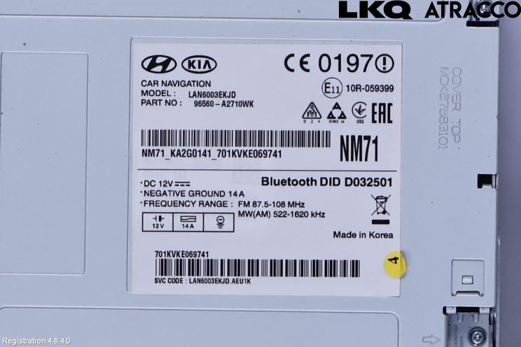 Kia CEED 12-18 Gps Navigator