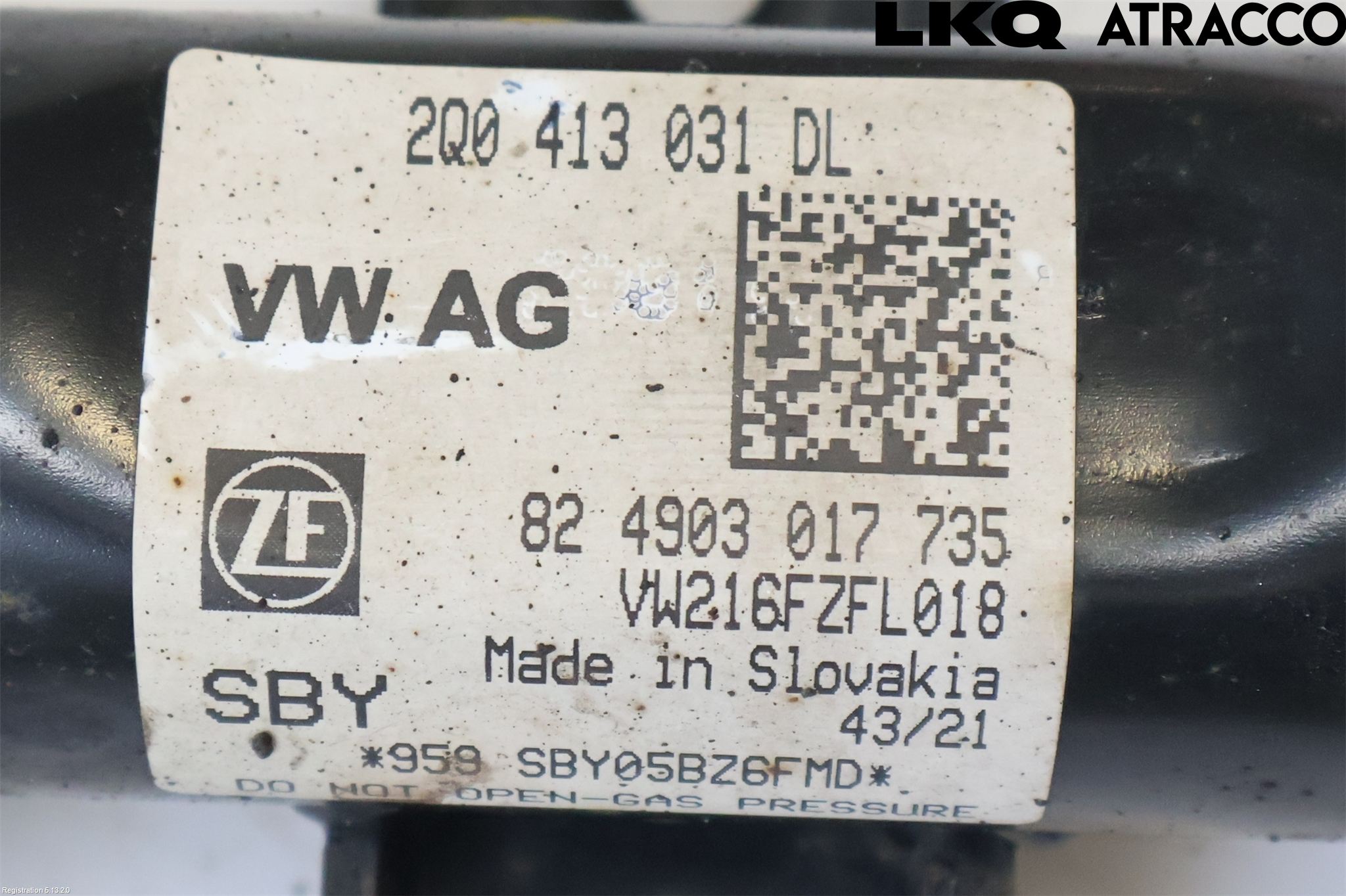 Volkswagen VW T-CROSS 19- Fjäderben Fram Höger