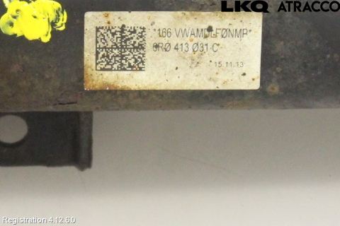 Volkswagen VW POLO 10-17 Fjäderben Fram Höger