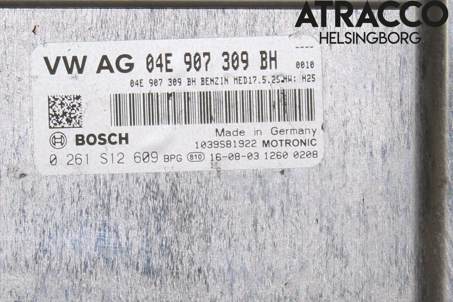 Volkswagen VW GOLF / E-GOLF VII 13-20 Styrenhet Insprut Bensin