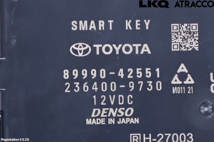 Toyota RAV4 19- Styrenhet Nyckellöst System