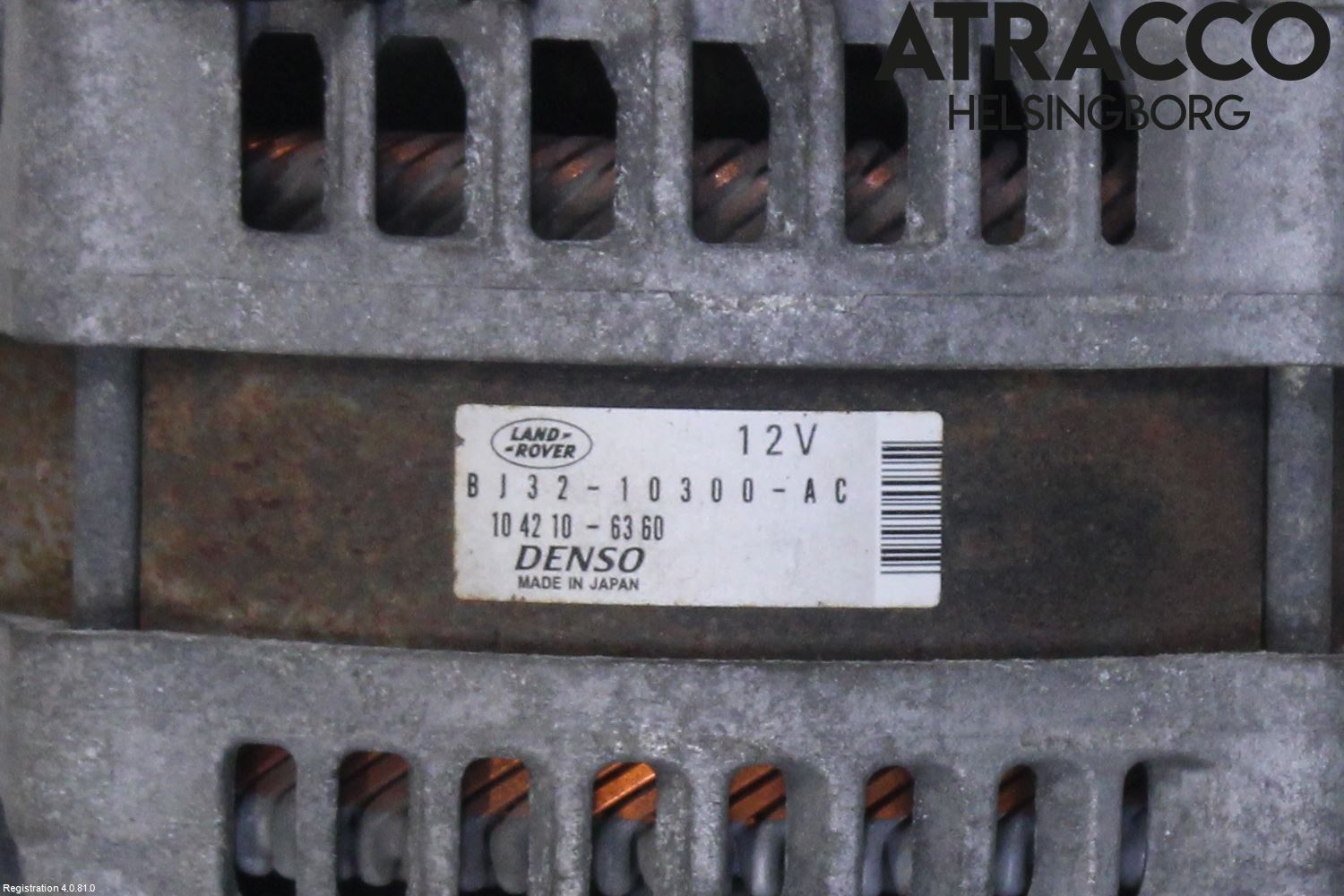 Landrover LAND ROVER RANGE ROVER EVOQUE (L538) 11-18 Generator