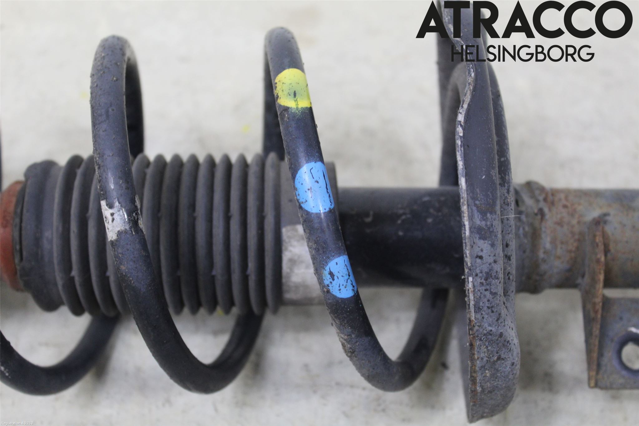 Fiat 500 07- Fjäderben Fram Höger