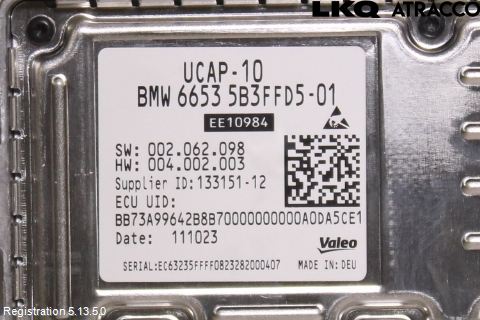 BMW X5 G05 18- Styrenhet Parkeringshjälp