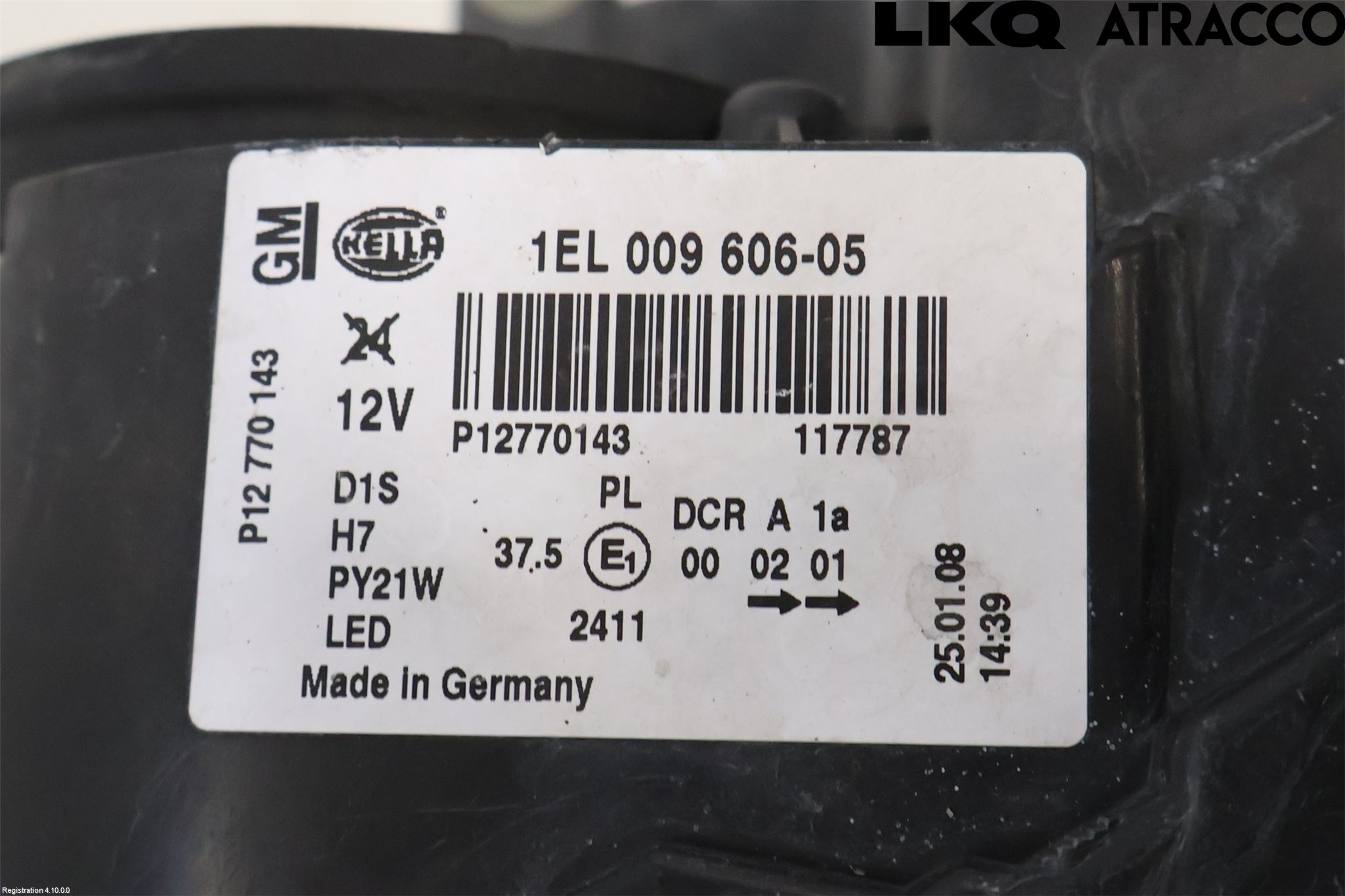 Saab 9-3 VER2/VER3 08-15 Strålkastare Vänster