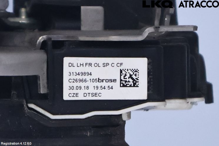 Volvo V60 19- Centrallåsmotor Vänster