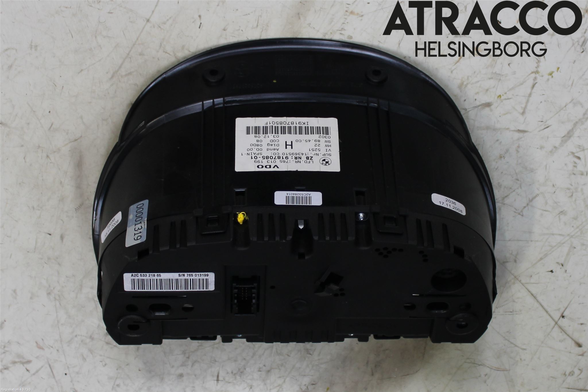 BMW 3 E90/91 SED/TOU 05-12 Instrument Komb