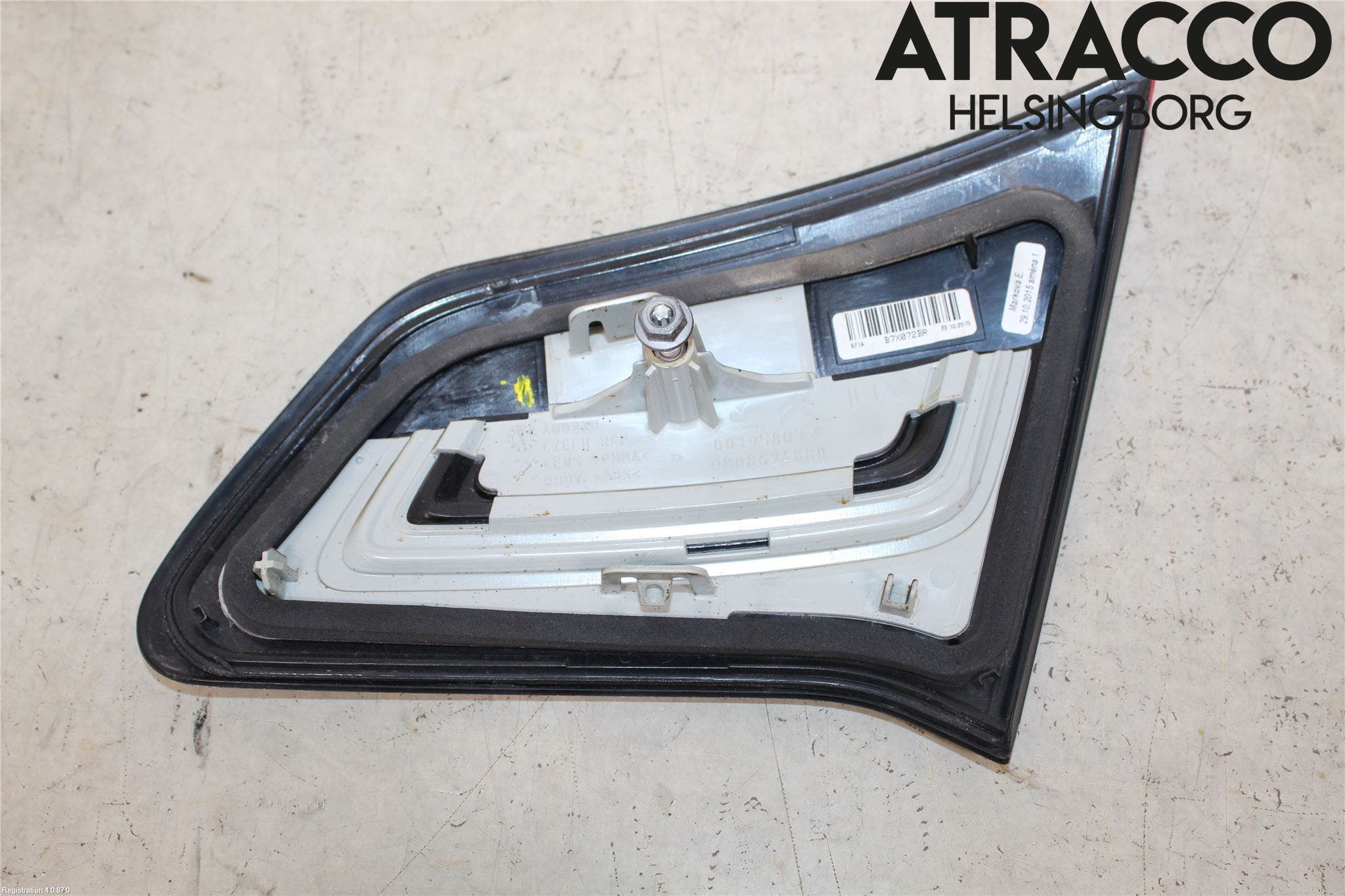 Citroen C4 II 11-18 Bakljus Lucka Vä