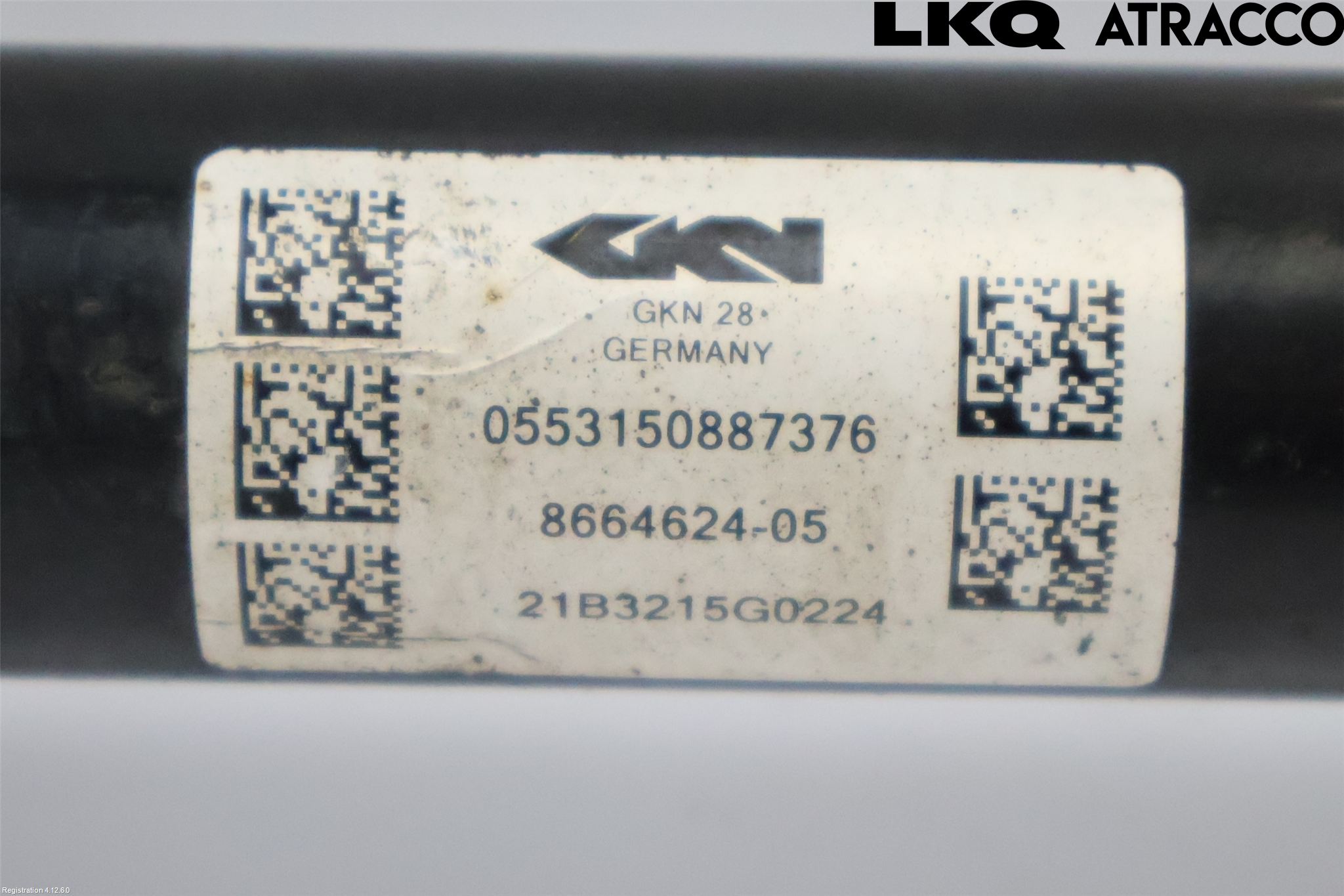 BMW 5 G30/G31/F90 17-23 Drivaxel Bak Höger