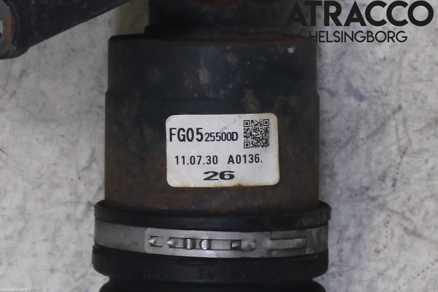 Mazda 3 II 09-13 Drivaxel Fram Höger