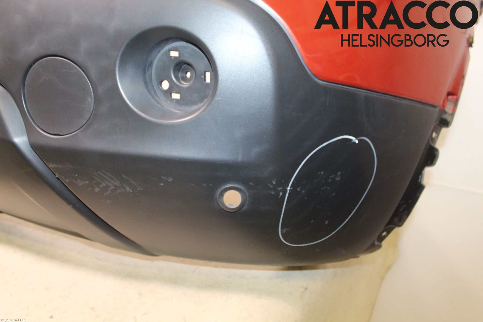 Nissan QASHQAI   07-10 Stötfångarbeklädnad Bak