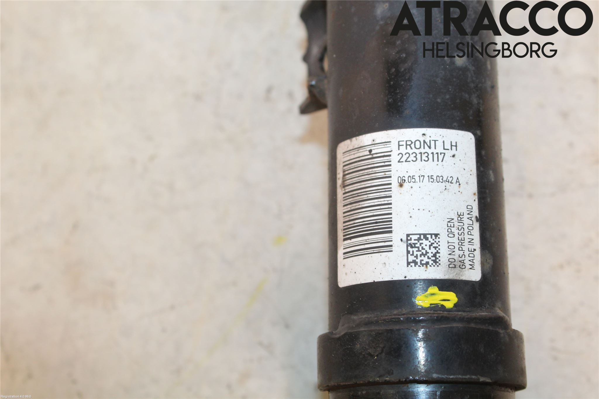 Honda CIVIC 17-22 Fjäderben Fram Vänster