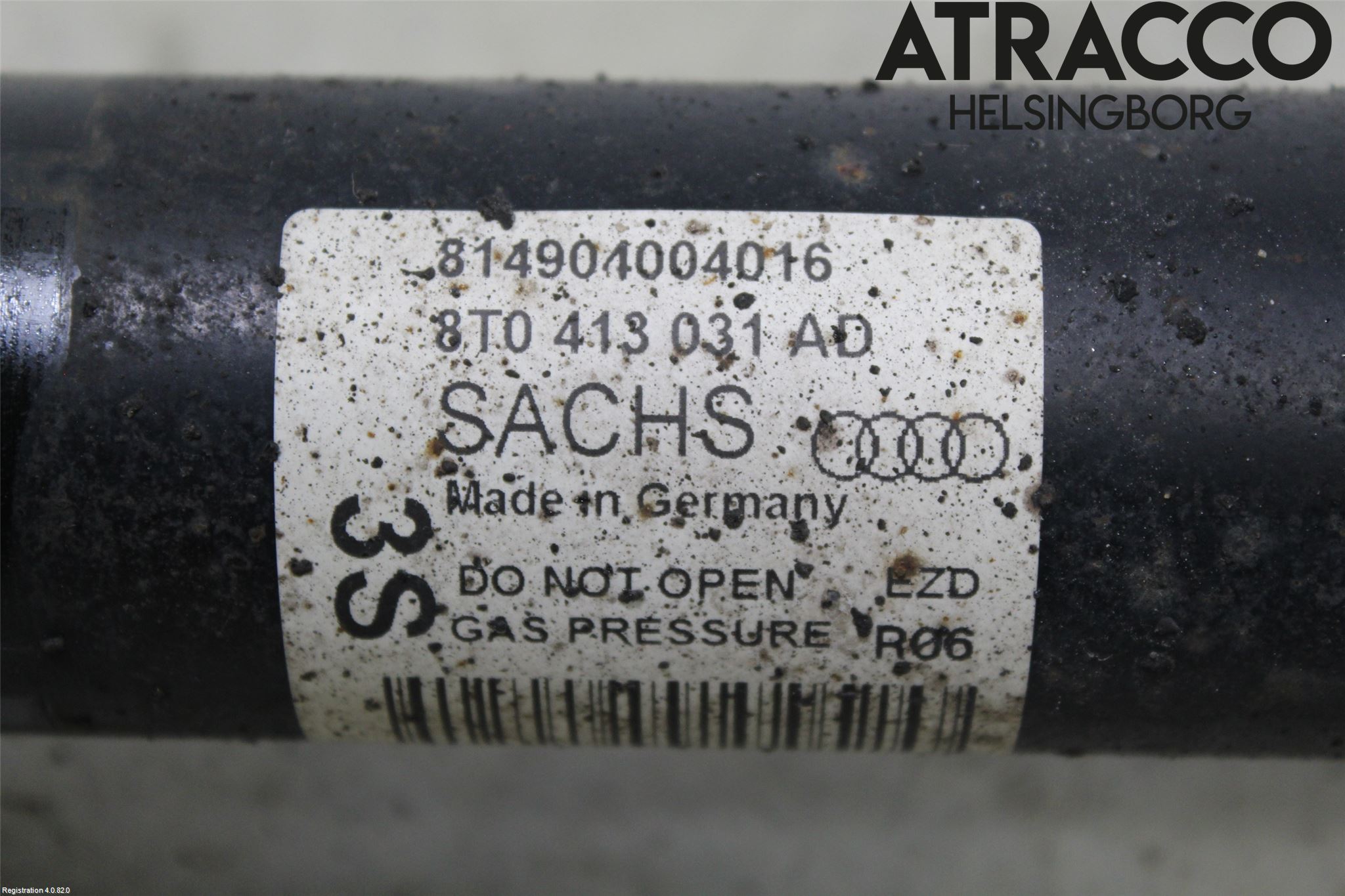 Audi A5 07-16 Fjäderben Fram Vänster