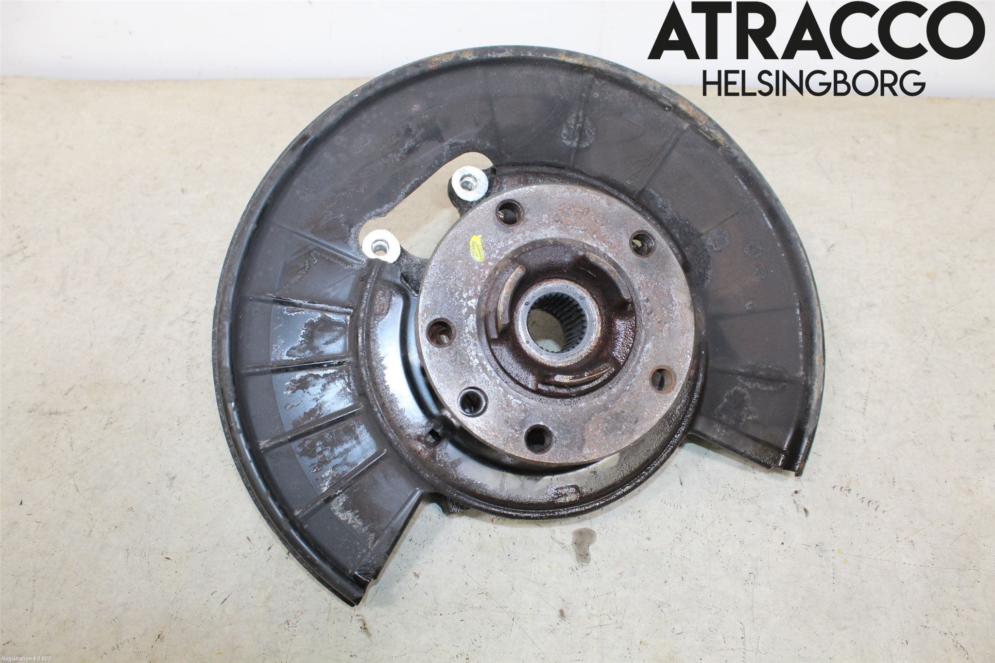 Volkswagen VW TOUAREG 7P 11-18 Hjullagerhus-Spindel Vä B