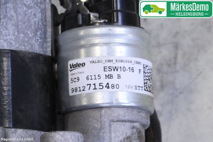 Peugeot 308 14-21 Startmotor