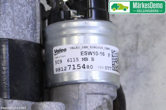 Peugeot 308 14-21 Startmotor