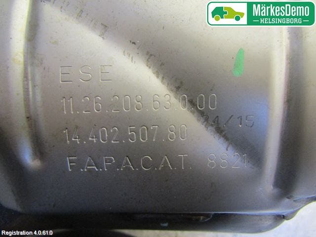 Citroen JUMPY 07-16 Katalysator