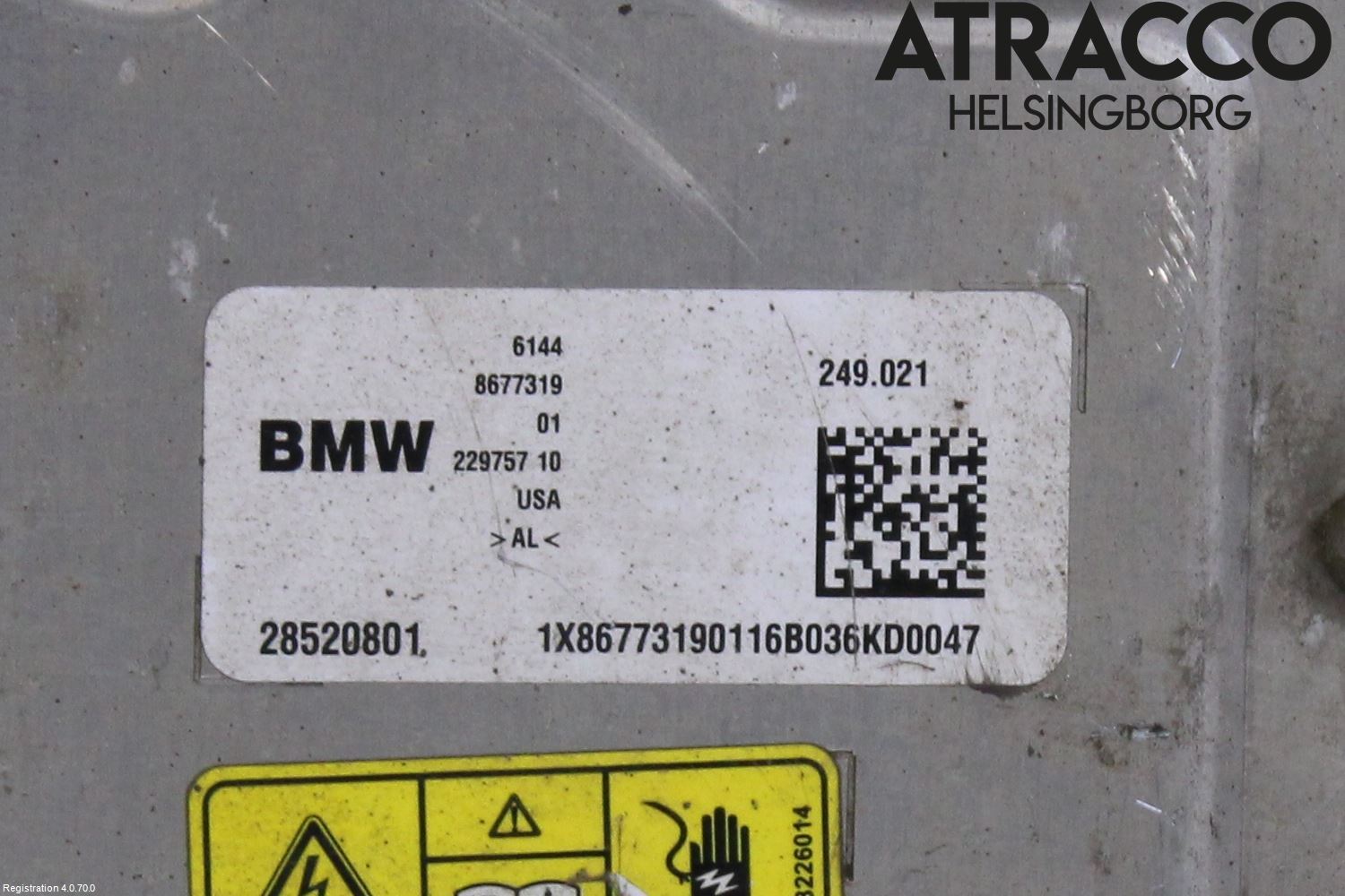 BMW 2 F45 Active Tourer 14-21 Batteriladdare Högspänning