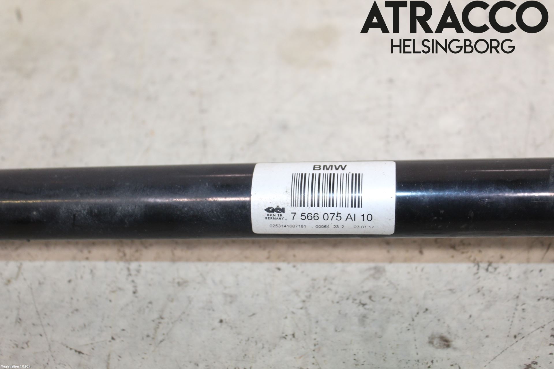 BMW 5 GT F07 09-17 Drivaxel Bak Vänster