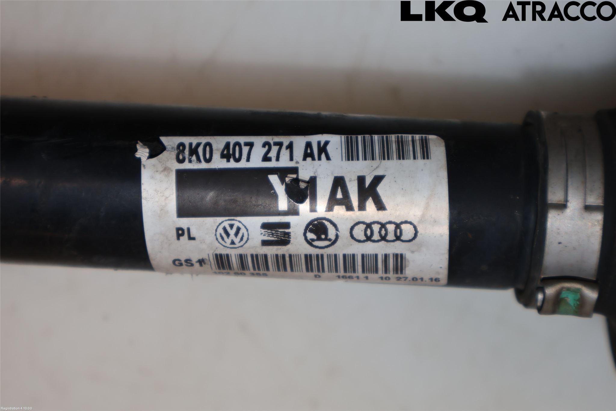 Audi A5 07-16 Drivaxel Fram Höger