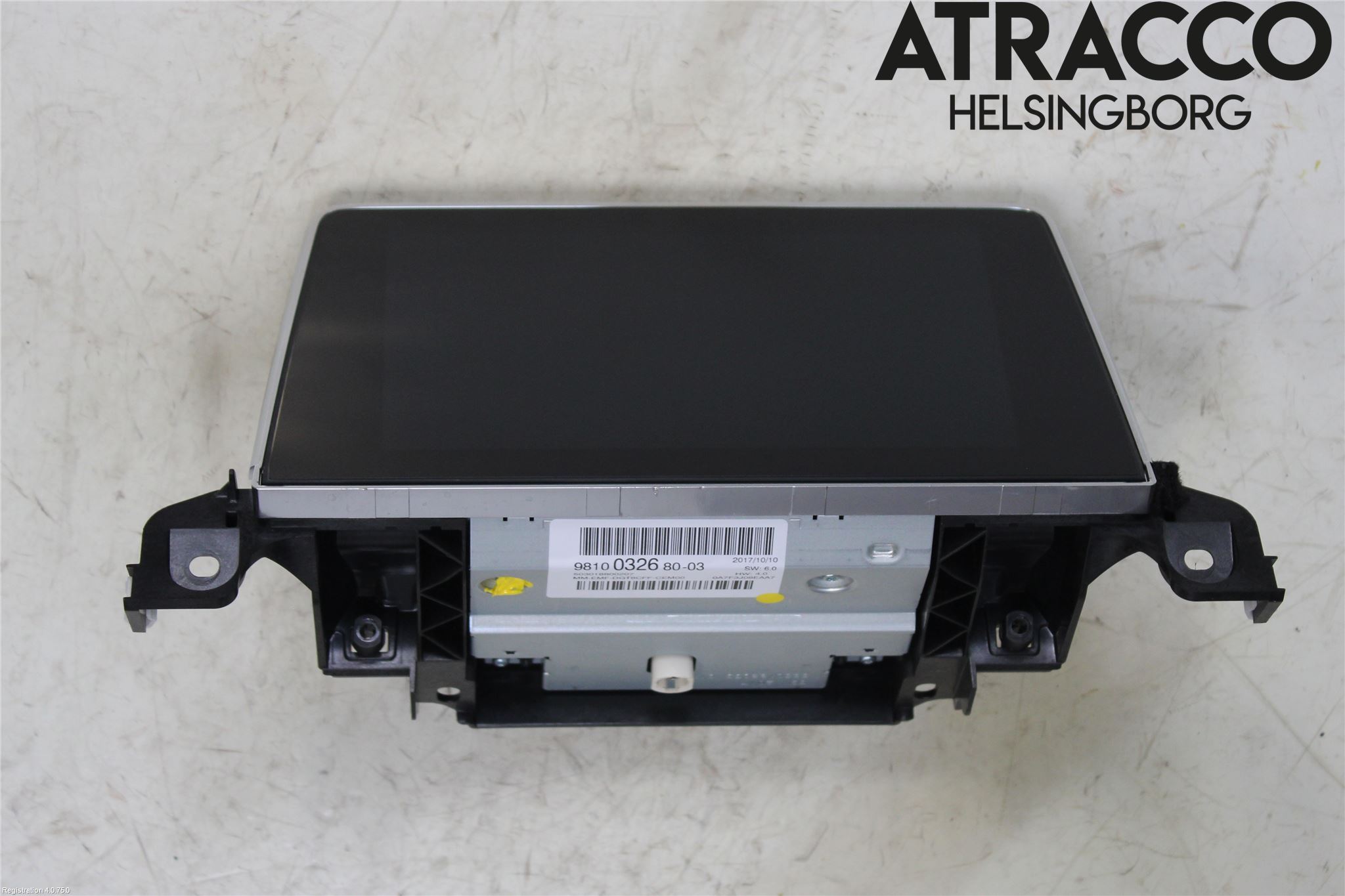 Peugeot 5008 17-24 Multifunktionsdisplay