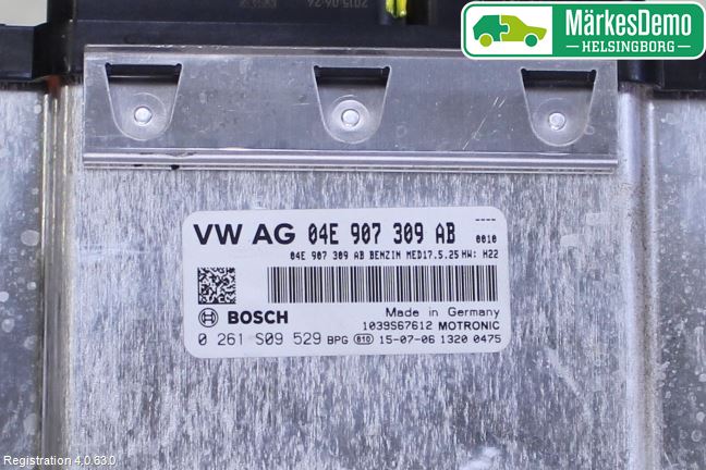 Volkswagen VW PASSAT 15-19 Styrenhet Insprut Bensin