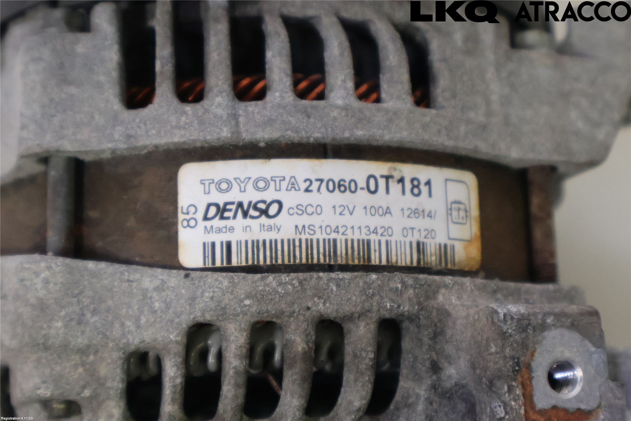 Toyota AVENSIS 09-15 Generator