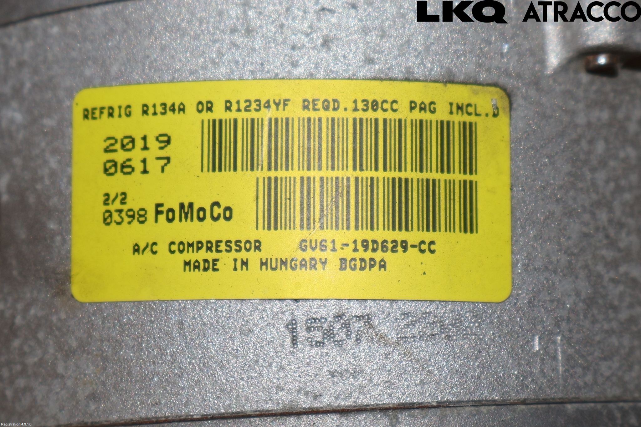 Ford KUGA 17-19 Ac Kompressor