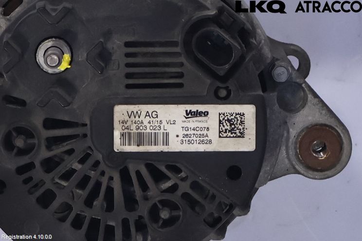 Volkswagen VW GOLF / E-GOLF VII 13-20 Generator