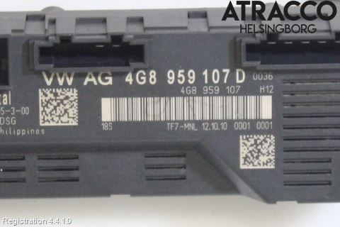 Audi A7/S7 4G 11-17 Styrenhet Baklucka